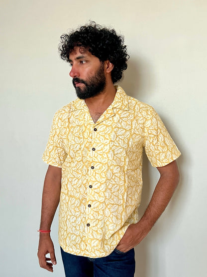 Viva Yellow Half Sleeves Shirt