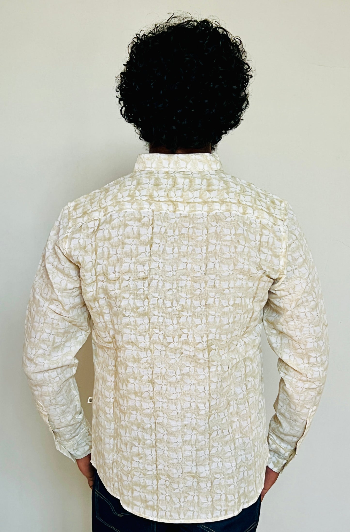 Cloudy Cream Botanica Shirt