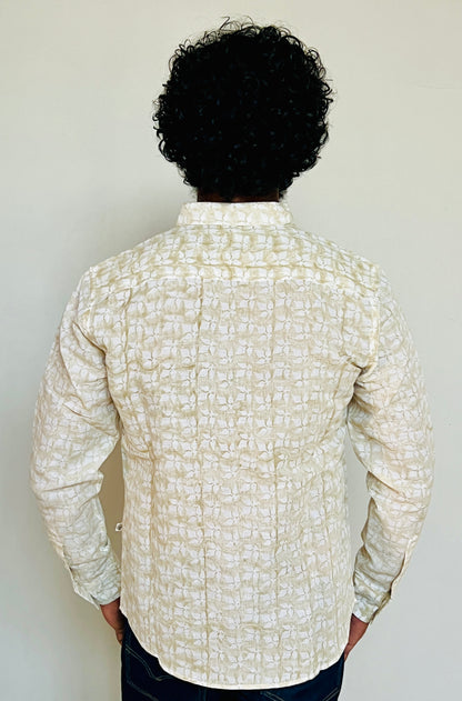 Cloudy Cream Botanica Shirt