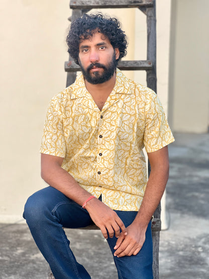 Viva Yellow Half Sleeves Shirt