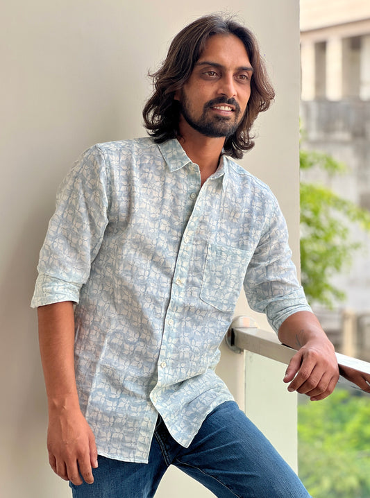 Arctic Blue Botanica Shirt